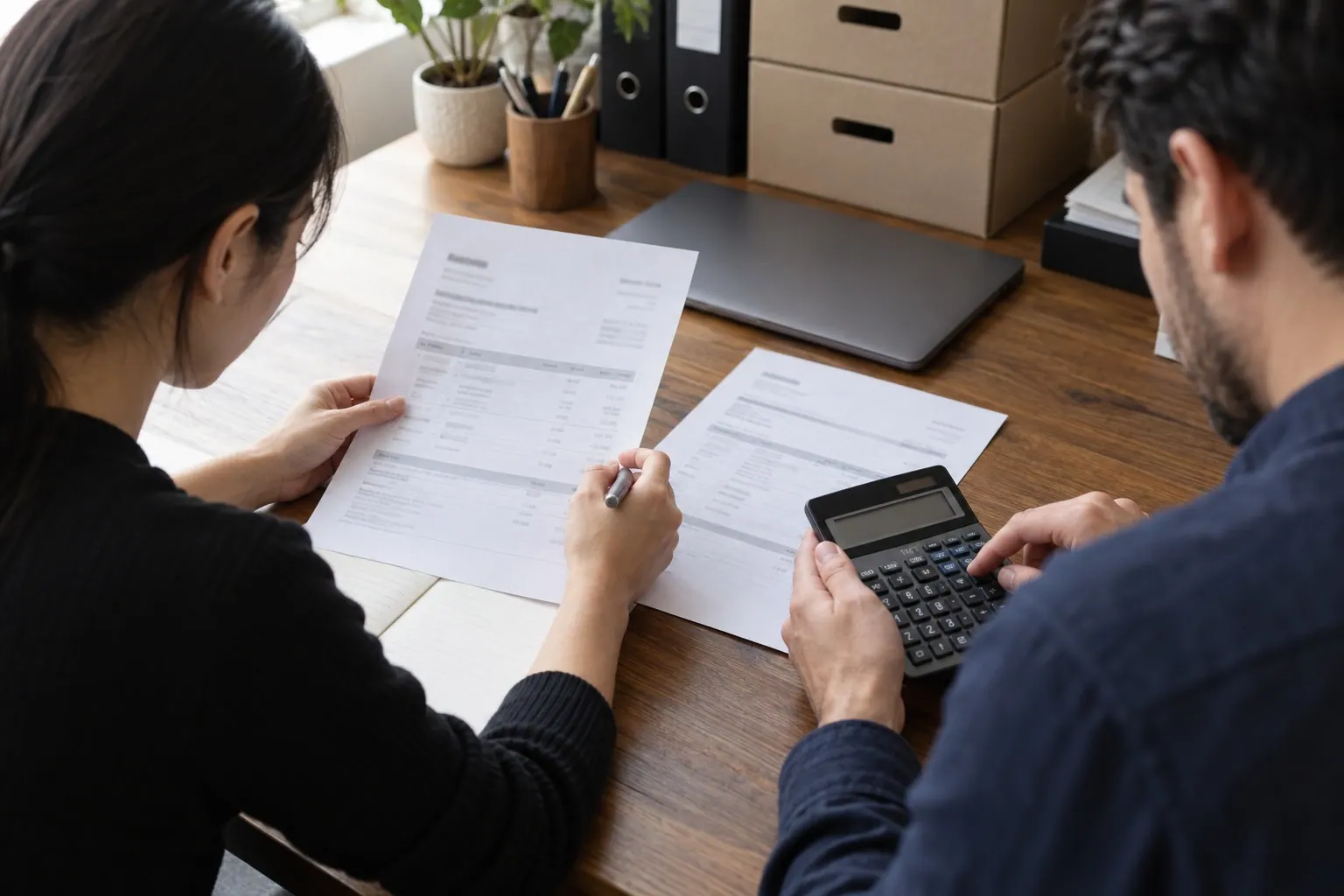 A founder and bookkeeper reconcile a refund receipt and upcoming partner payouts.
